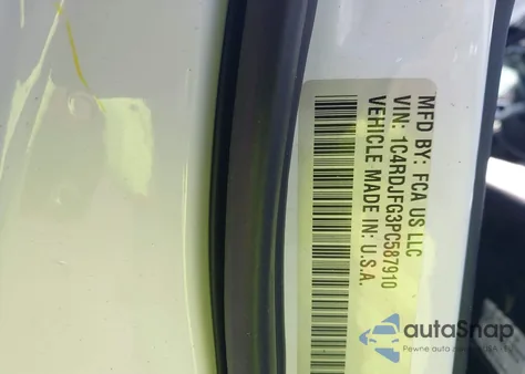 2023 Dodge Durango Pursuit Awd from USA, damaged, VIN 1C4RDJFG3PC587910